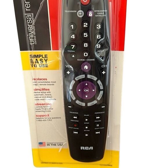 RCA Universal Remote New - Picture 1 of 3